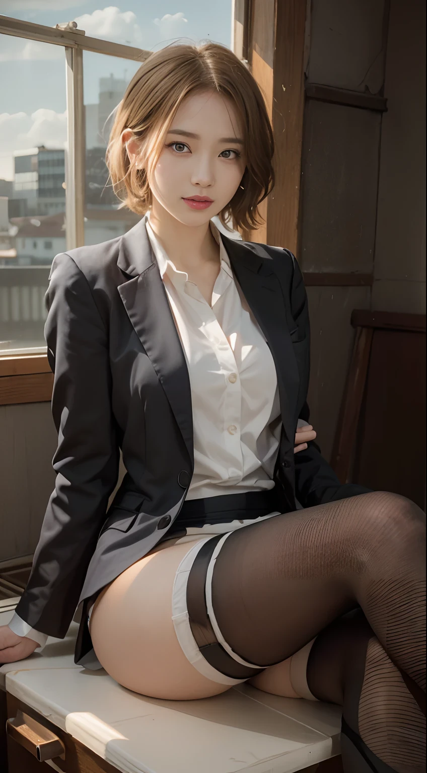 Natural strawberry blonde and redhead girl with cute face, Cute Pose, Happy, petite body, skinny, Atmospheric, dark ambiance, Edge lighting, Facial features of Mao Akiyama and Aya Yamamoto and Tamarina Matsui and Asuka Saito and Mao Akiyama, 8K, , Full body portrait, Elegant, Natural lighting, Spooky greenhouse at night, Sharp Focus, Very detailed face, Beautiful face, Smiling, Happy, 64k uhd, nffsw, B Cup, Beautiful soft skin, Vivid skin, Photorealism,Wearing a dress