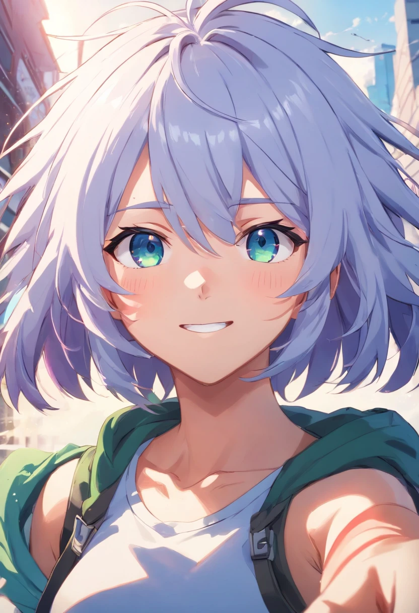 Personaje de anime con cabello blanco y ojos blancos sentado en una roca, Sanemi Shinazugawa, Un loco de cabello plateado, Nagito Komaeda, Main anime images, killua zoldyck cabello ?????, Linda cara en Demon Slayer Art, Retrato de Sanemi Shinazugawa, Arte clave del anime, Sanemi Shinazugawa, muchos cortes en la cara, marcas de cicatrices en la cara, Enorme cicatriz en la cara, Kakashi Katake, Cortes gigantes en su cara, Psychotic look, Manic smile, locura