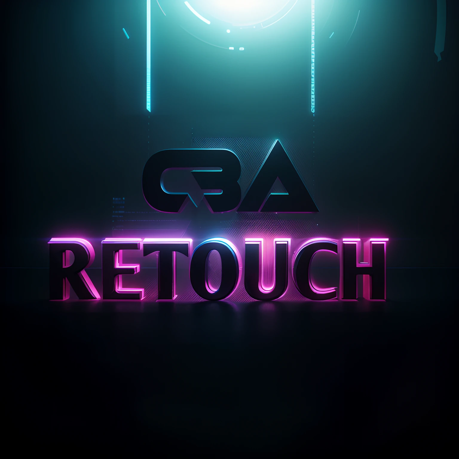 Stylish font 3d Text dinemic cyber punk image machanical robotic dinamic blur smooth effects cinematic lighting cyberpunk