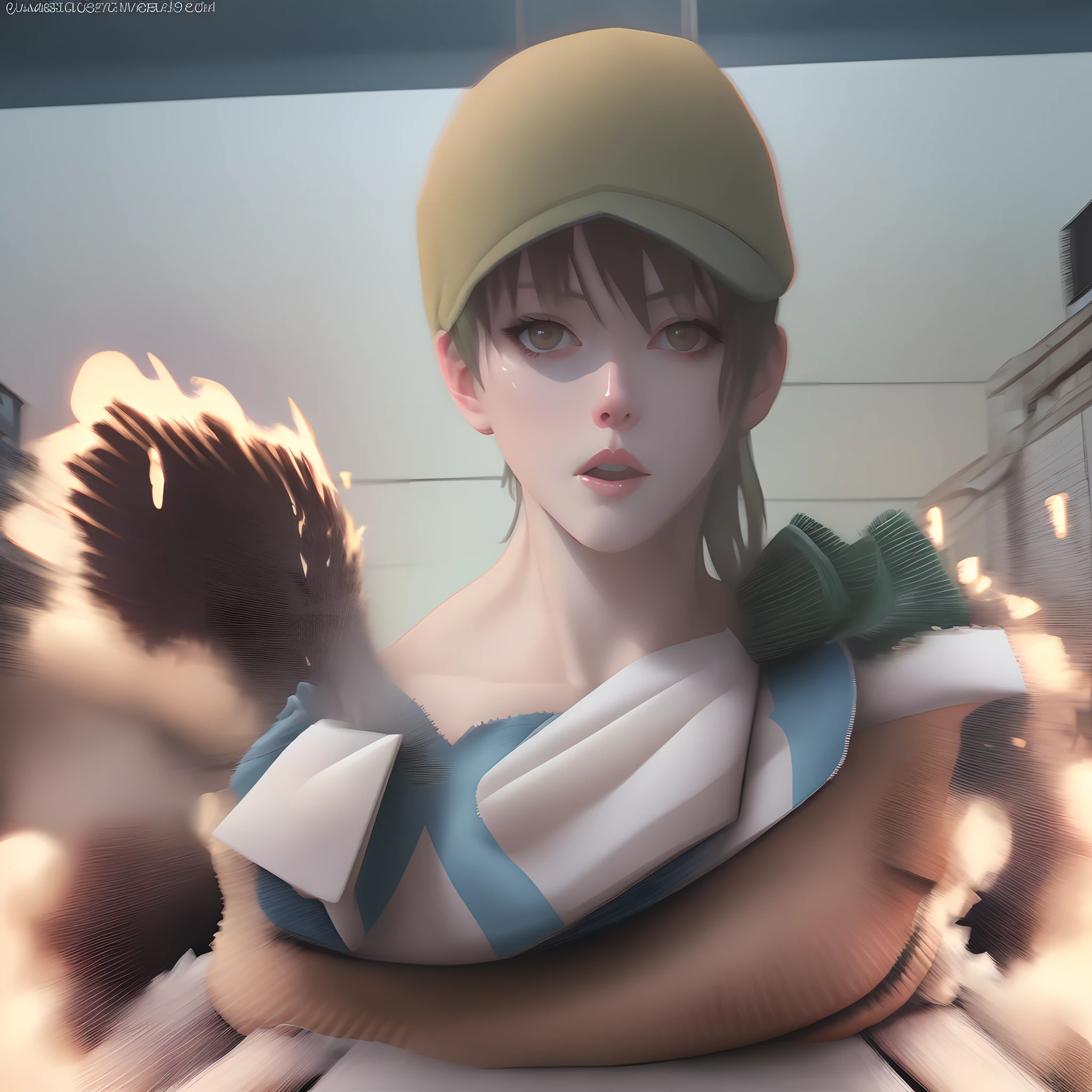 Power de chainsaw man masturbandose desnuda