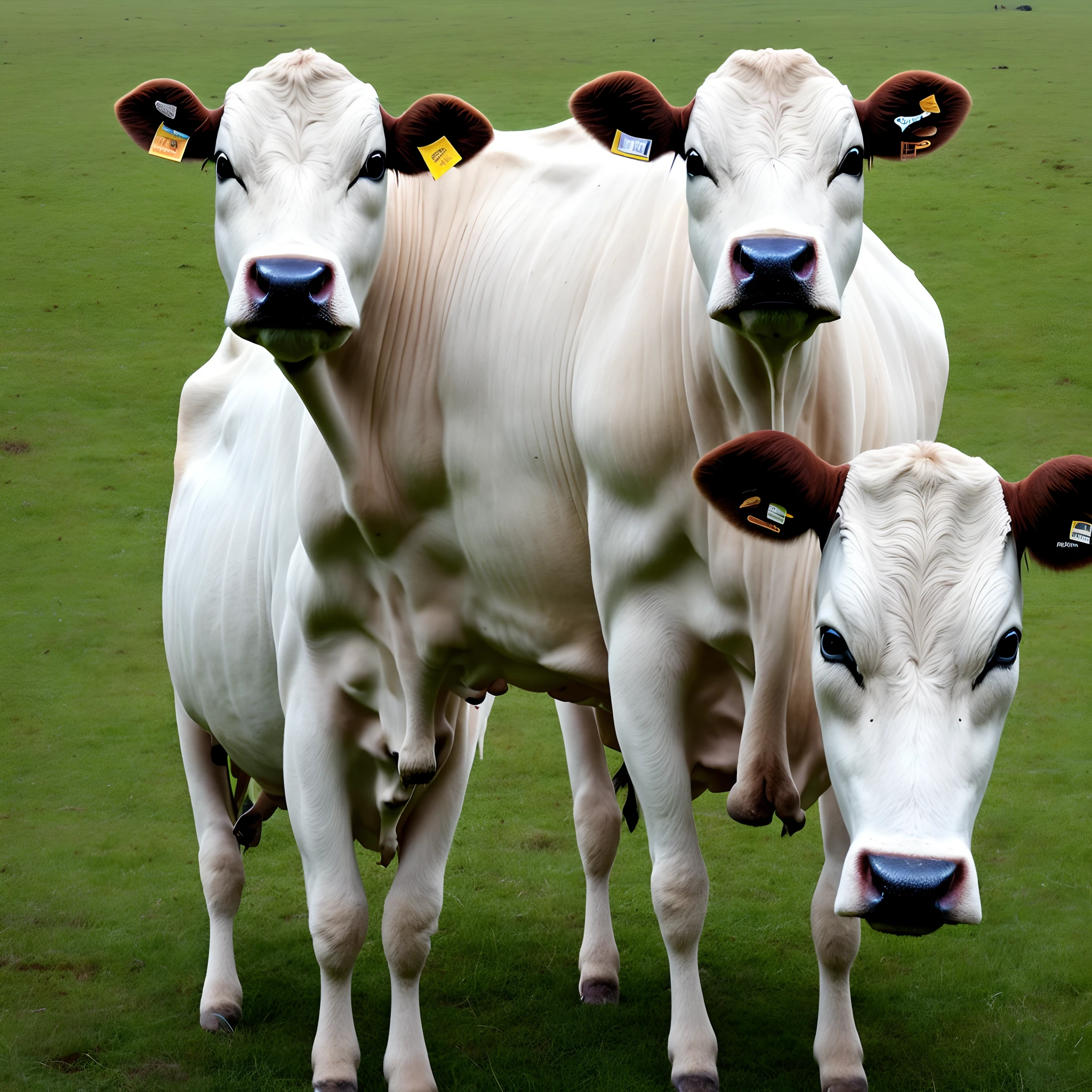 A cow crossed with a wherewolf