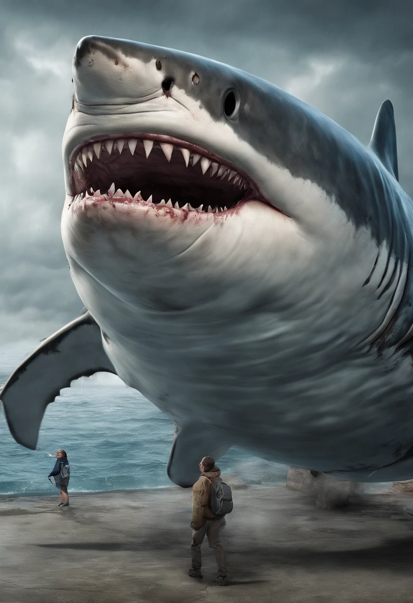 Giant shark