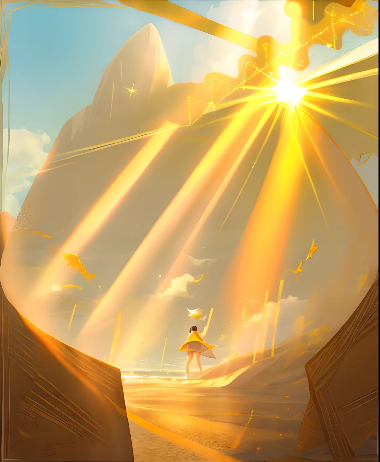 <sandbeach,rays of sunshine,Day man,Skysky,suns,Excellent view