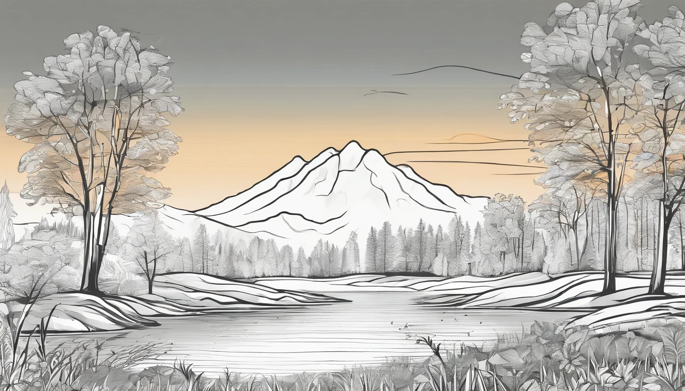 best quality,4k,highres,ultra-detailed,realistic,landscape,beautiful detailed scenery,nature park,peaceful atmosphere,towering mountains,lush greenery,twinkling sunlight,tranquil lake,crystal clear water,flowing river,cascading waterfall,colorful wildflowers,gently swaying trees,serene wildlife,soothing breeze,vivid colors,soft morning glow, golden sunset, breezy meadow,stunning panoramic view,harmony with nature.