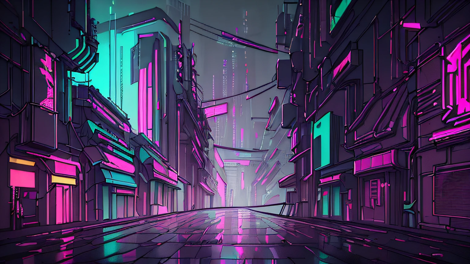 Escena callejera futurista de la ciudad, cyberpunk dreamscape, Estilo de arte cyberpunk, vibraciones cyberpunk, Ambiente cyberpunk, Calle Cyberpunk, en Cyberpunk City, en una ciudad cyberpunk futurista, cyberpunk themed art, Ambiente cyberpunk, dreamy colorful cyberpunk colors, Neon Rainy Cyberpunk setting, Ciudad Cyberpunk lluviosa, Colores vibrantes cyberpunk, Calle futurista, cyberpunk artstyle