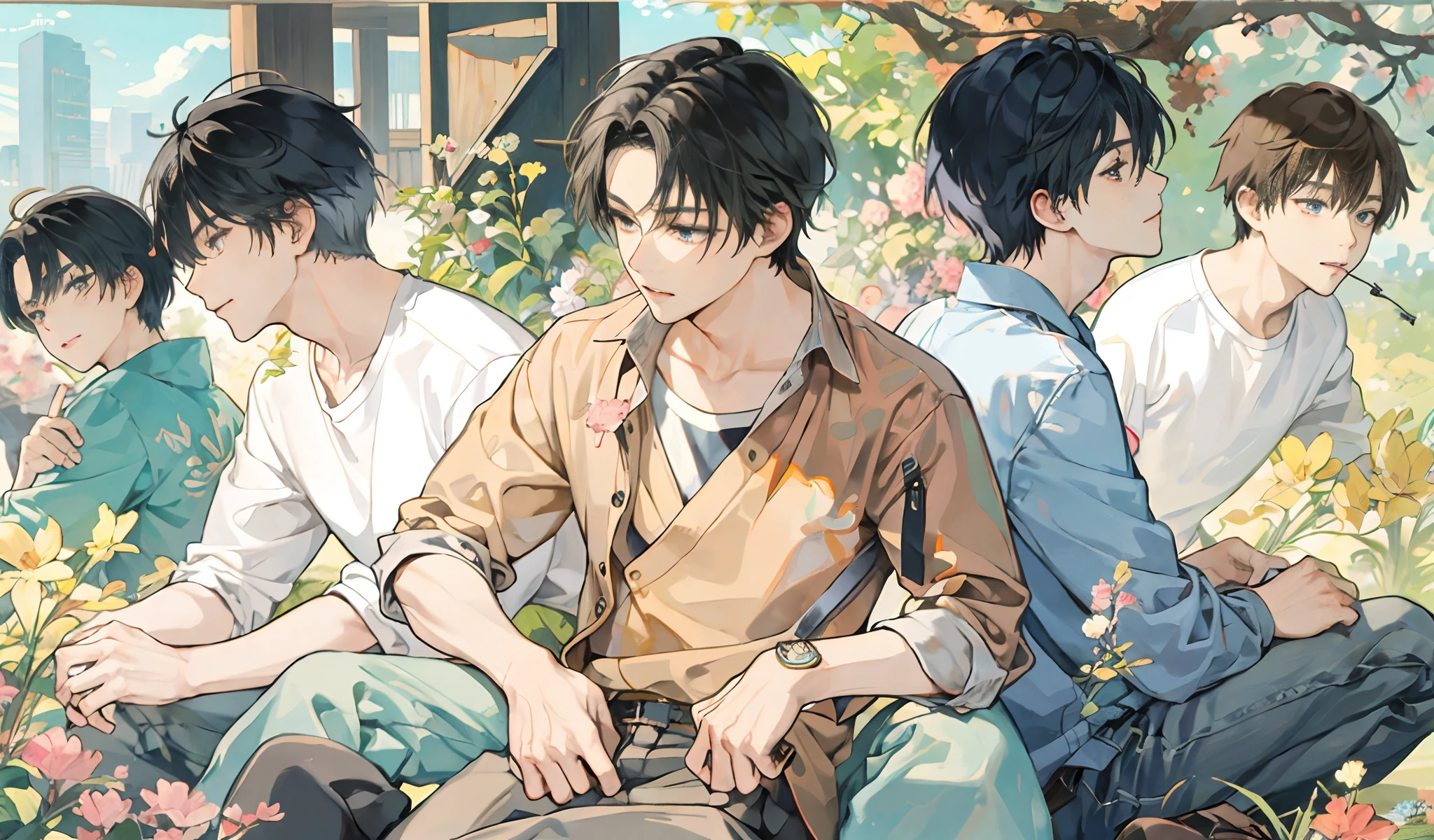 change into anime art style