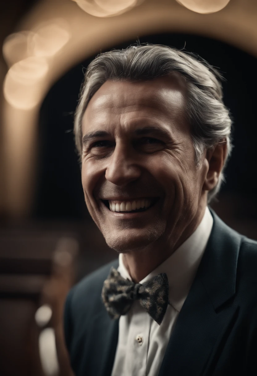 Church leader with rotten teeth