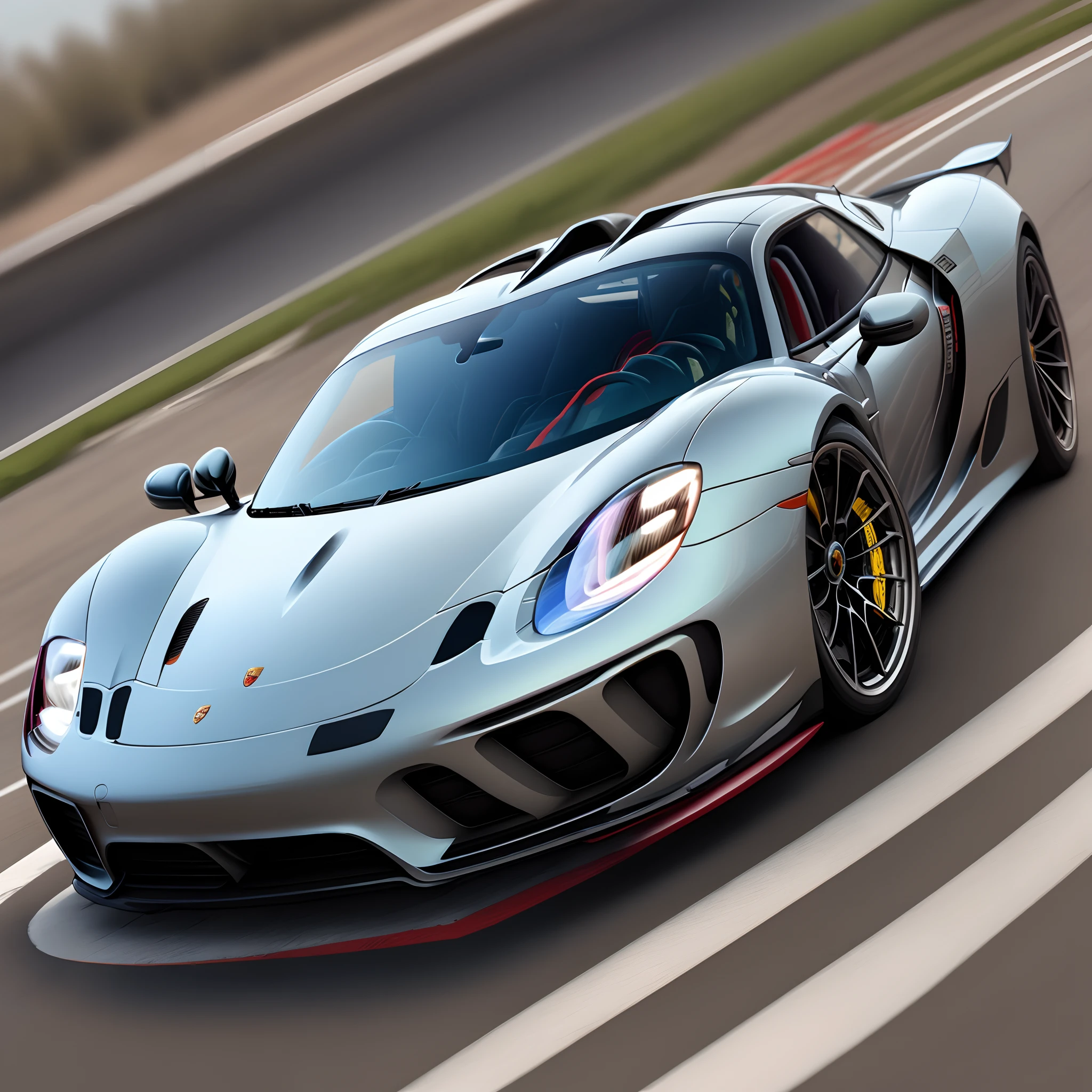 Porsche 918 spyder 8k resolution