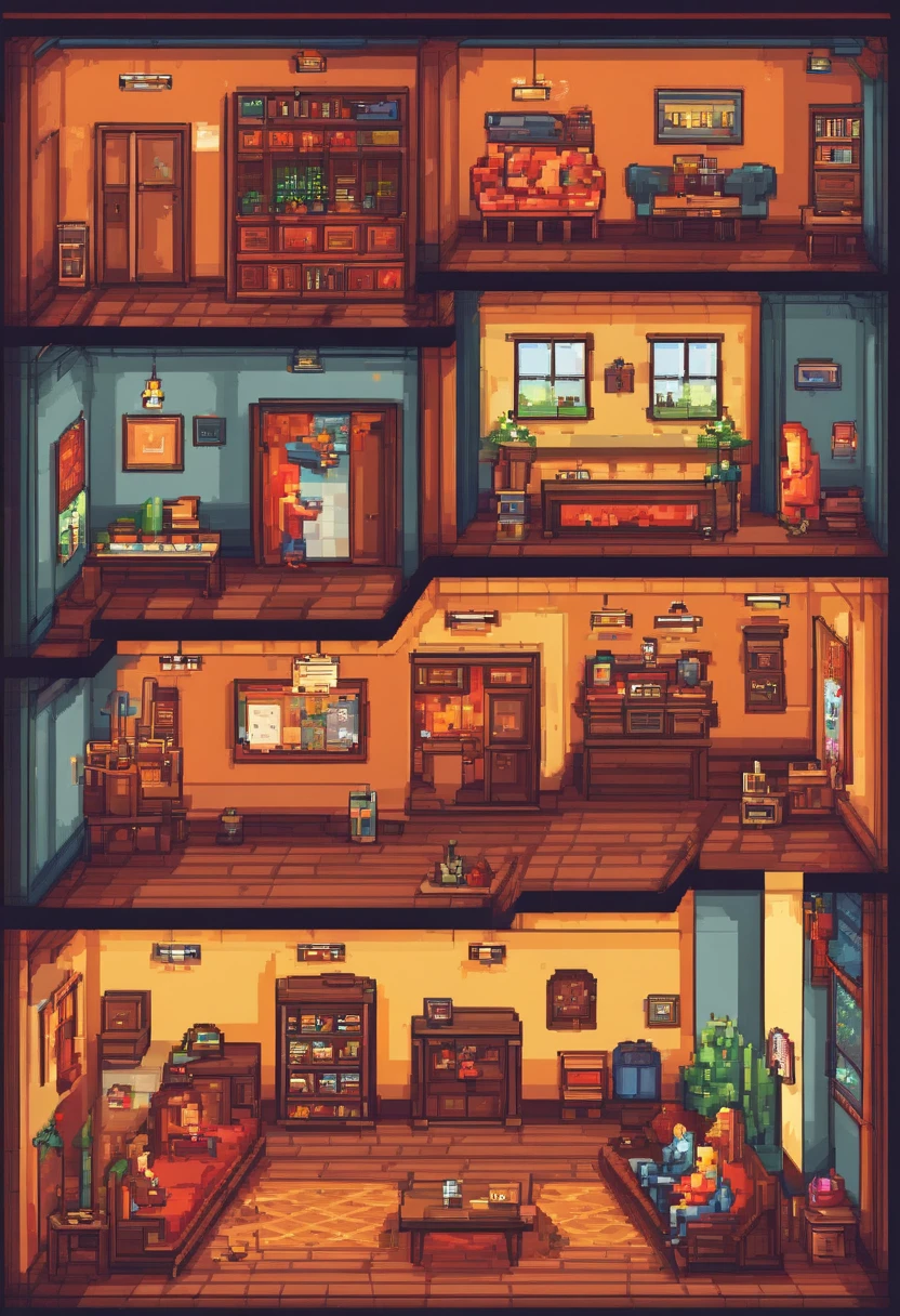 hostel,Four people,ember