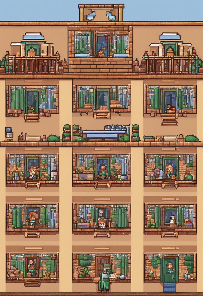 hostel，Four people，ember