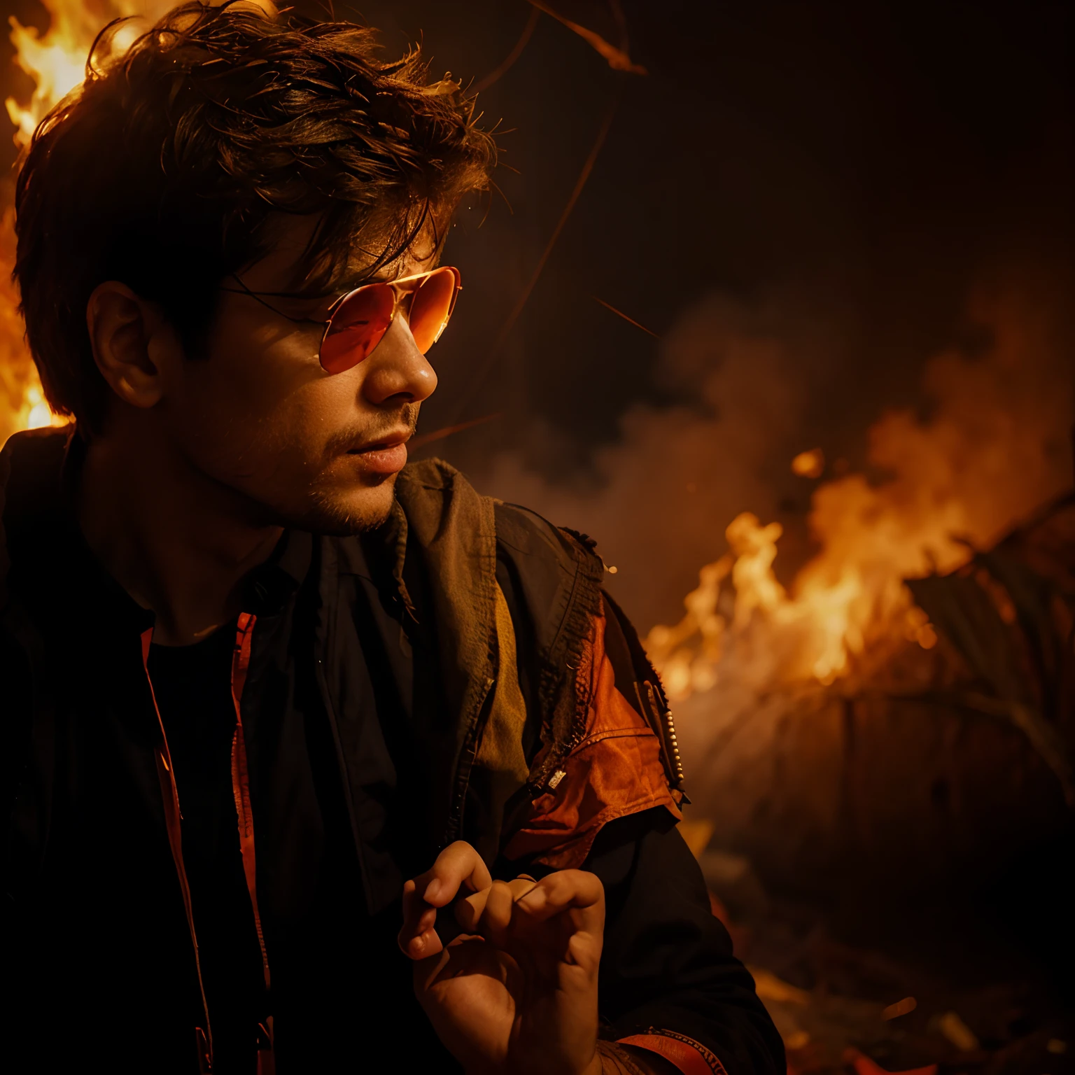 Fire background