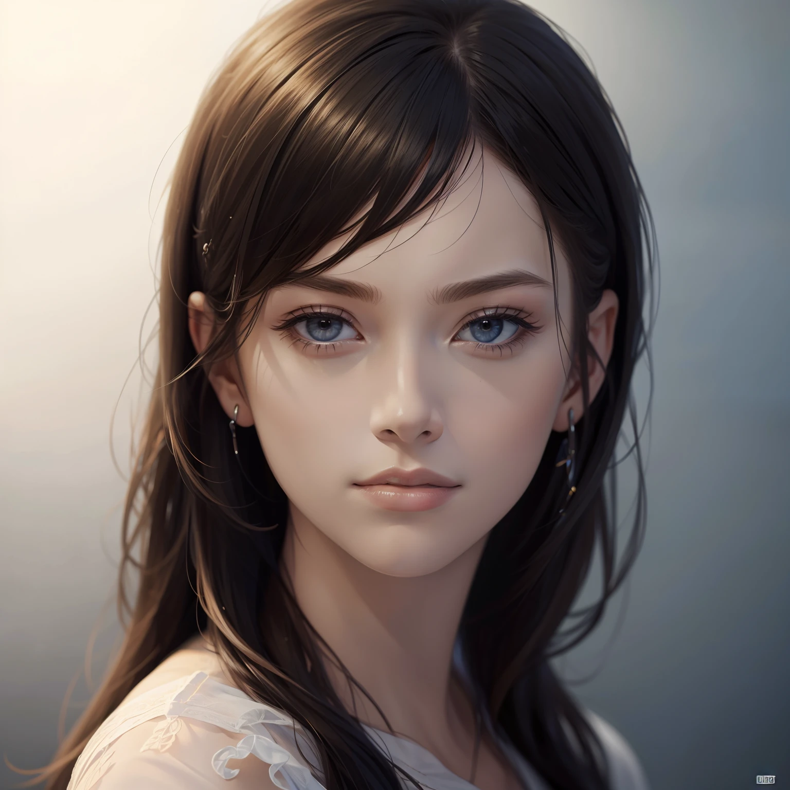 bestquality, masterpiece, ultra-high resolution, photorealistic portrait, Mandlebrot fraction, dark