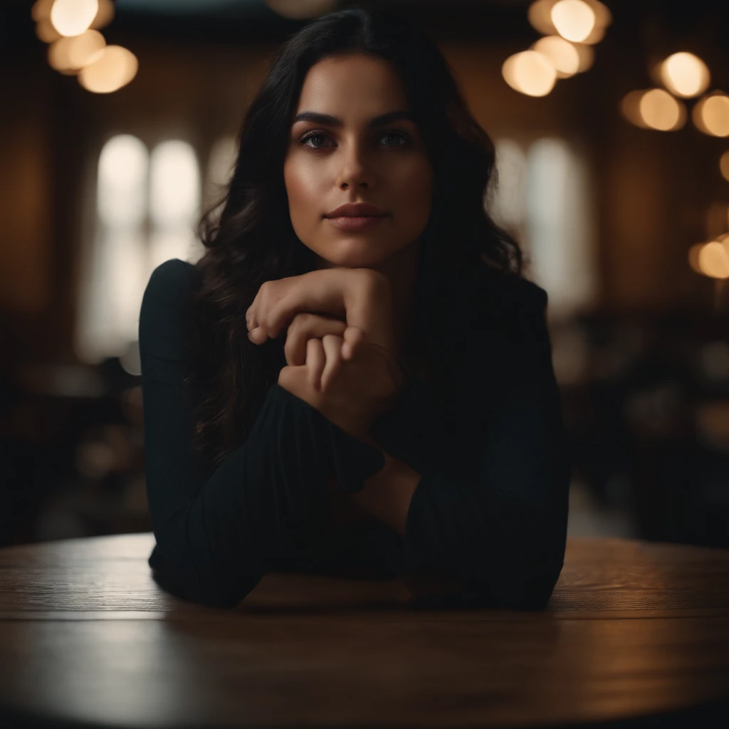 RAW photos, best quality, masterpiece, very delicate and beautiful, highly detailed, cg, unity, 8k wallpaper, amazing detail, detail, masterpiece, best quality, official art, highly detailed cg unity 8k wallpaper, ultra detail, high resolution, highly detailed, clear, focus, (best quality), (realistic, photorealistic:1.6), 8k, soft lighting, high quality, cinematic lighting, 1 girl, center, full body, black hair, (sweat:1), perfect fingers, long hair