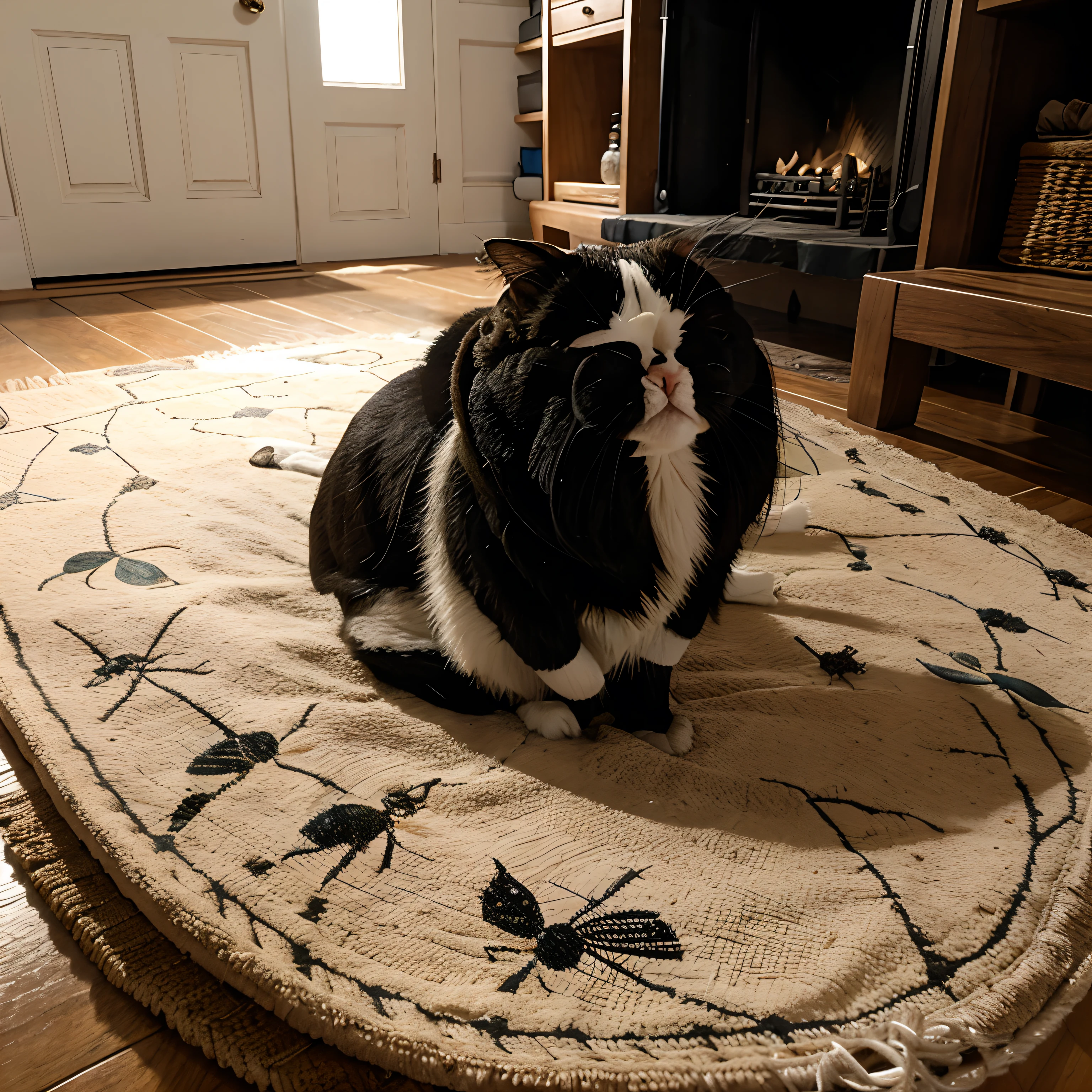 Bug in a rug