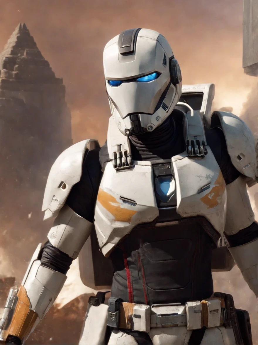 um close up de uma pessoa segurando uma arma na frente de uma cidade, Destino 2, arte do destino, destino, Fanart de Destiny, arte da capa do jogo, Capa minimalista estilizada, arte da capa do videogame, official poster artwork, arte do cartaz promocional, 2022, 2 0 2 2, cartaz do jogo, arte conceitual oficial, arte chave do jogo, arte conceitual de destino