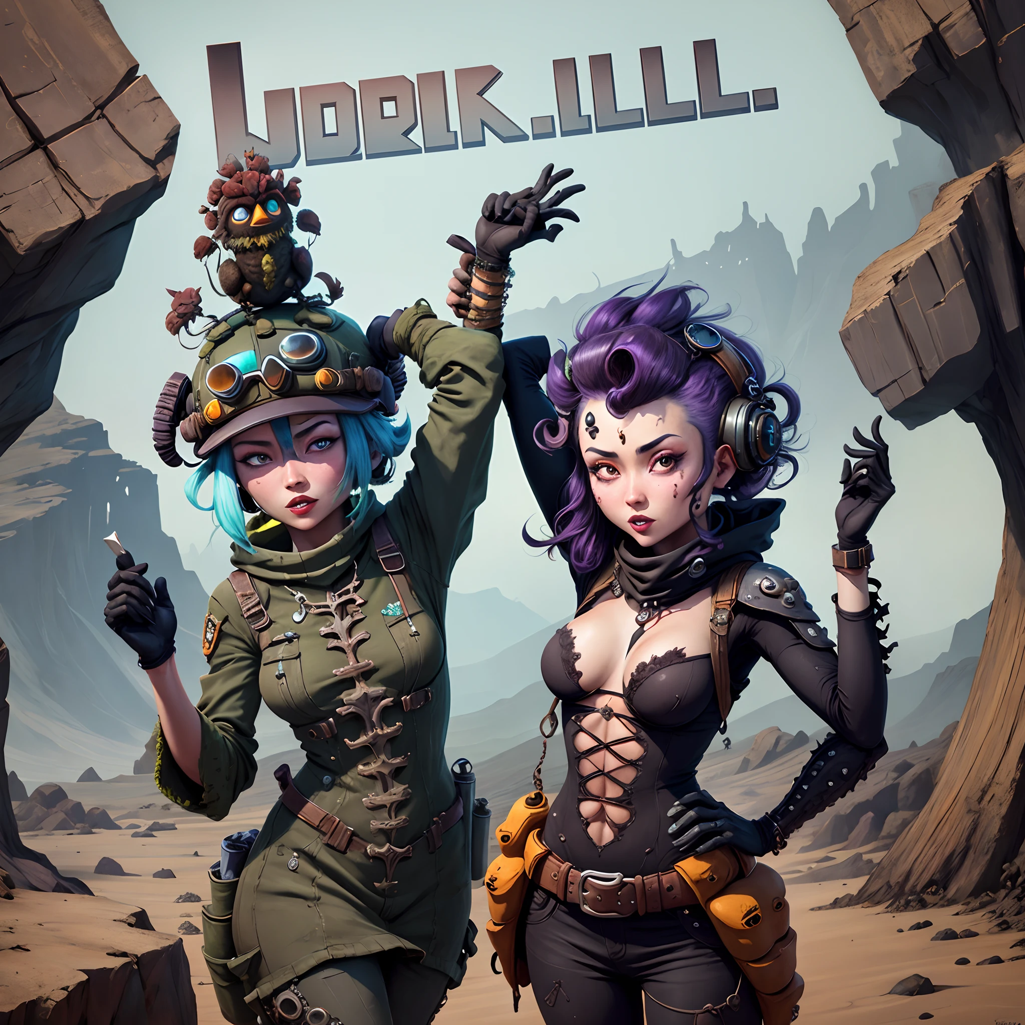 Deep Rock Galactic style but make the Driller be the opium bird