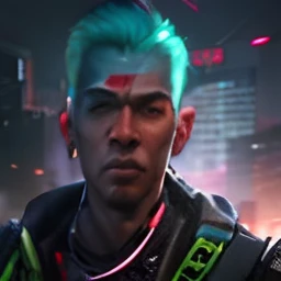 Change beground cyberpunk handsome boy realistic face 8k, ultra realistic