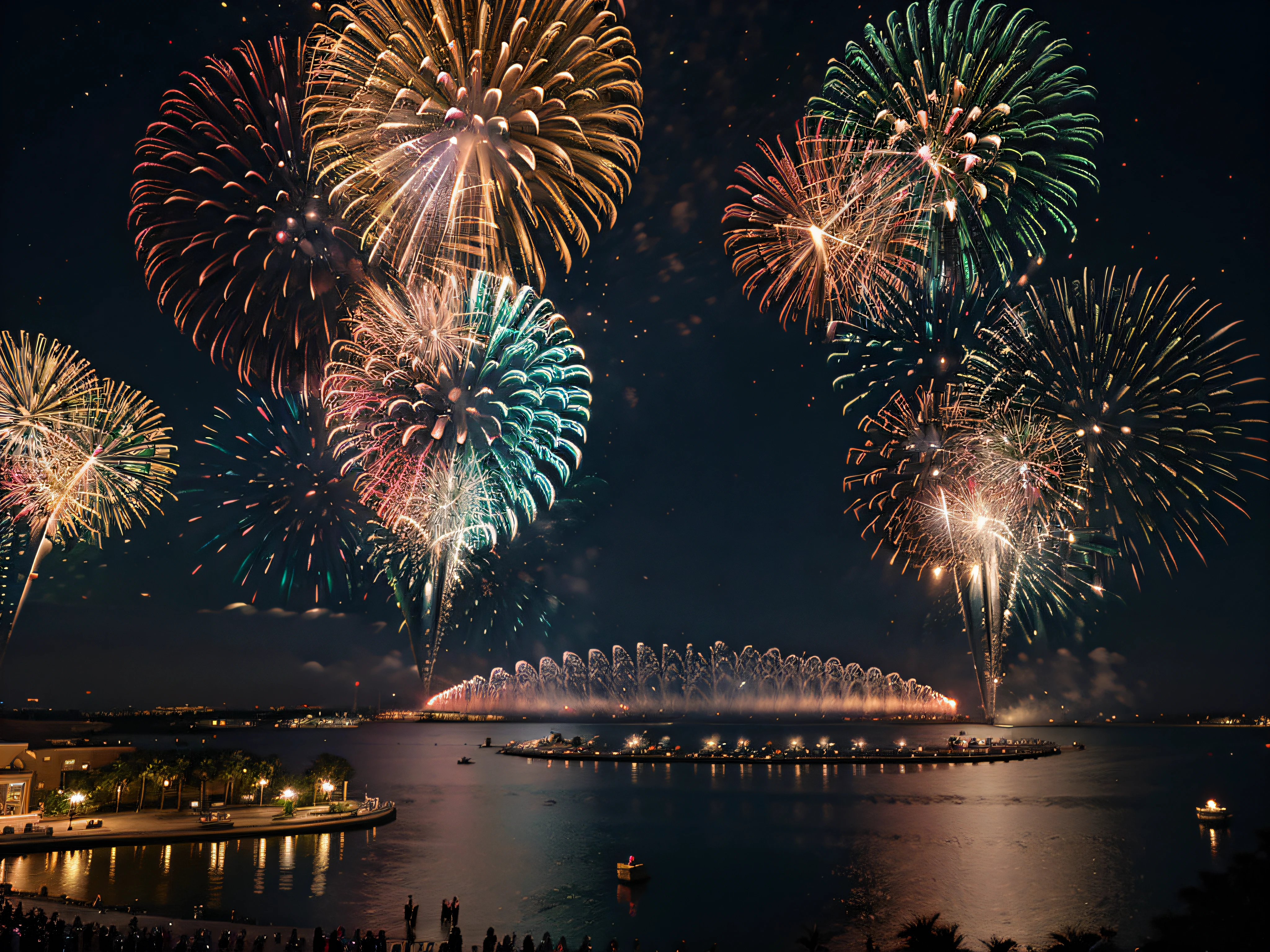 Fireworks Extravaganza: Start the new year with a dazzling display of fireworks, symbolizing a fresh start and celebration.