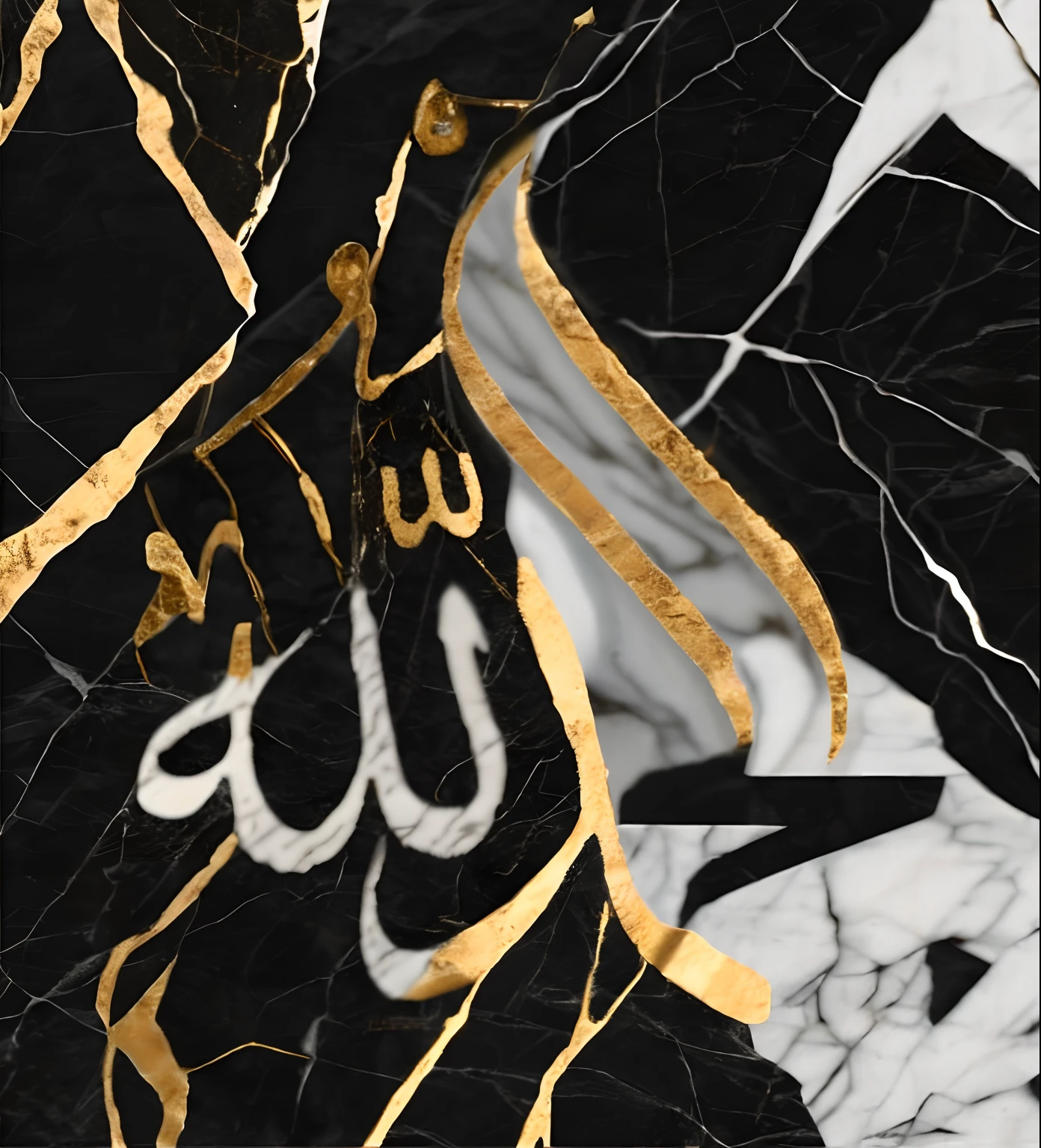 marble texture, black gold