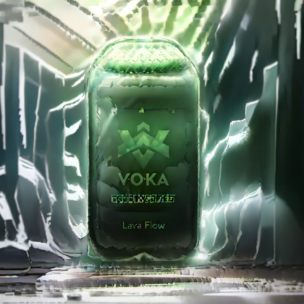 gradient light green, tmasterpiece，Best quality at best，The best reflections，Extremely beautiful reflection。（Very detailed CG unity 8k wallpaper），Forest theme with natural elements，Apple-flavored e-cigarettes，smog
