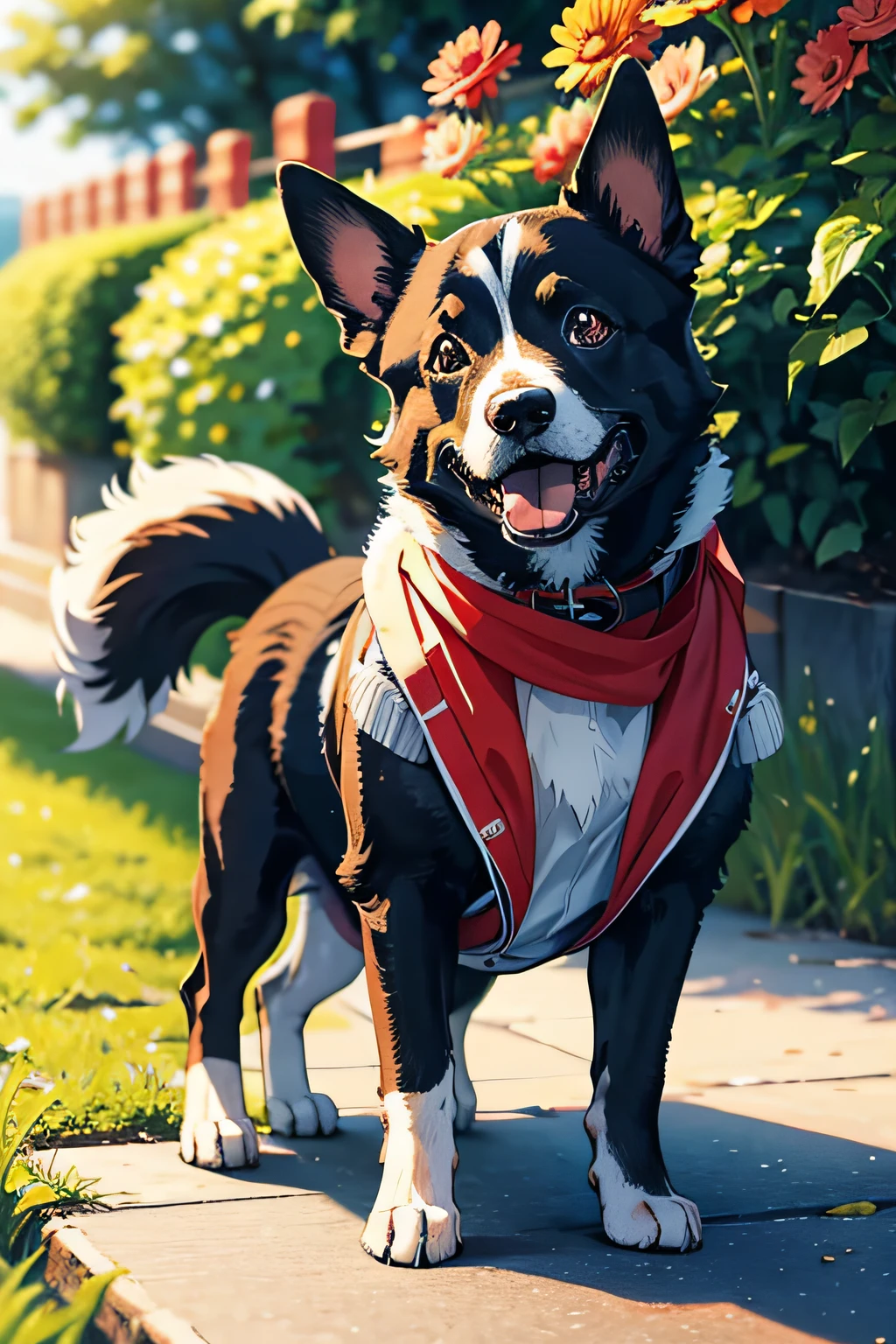 a Dog、Cheerful