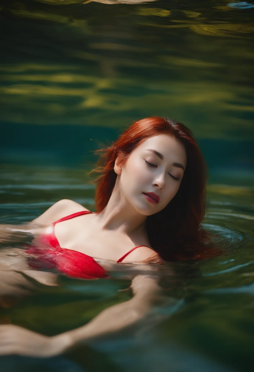 Kairi swimming