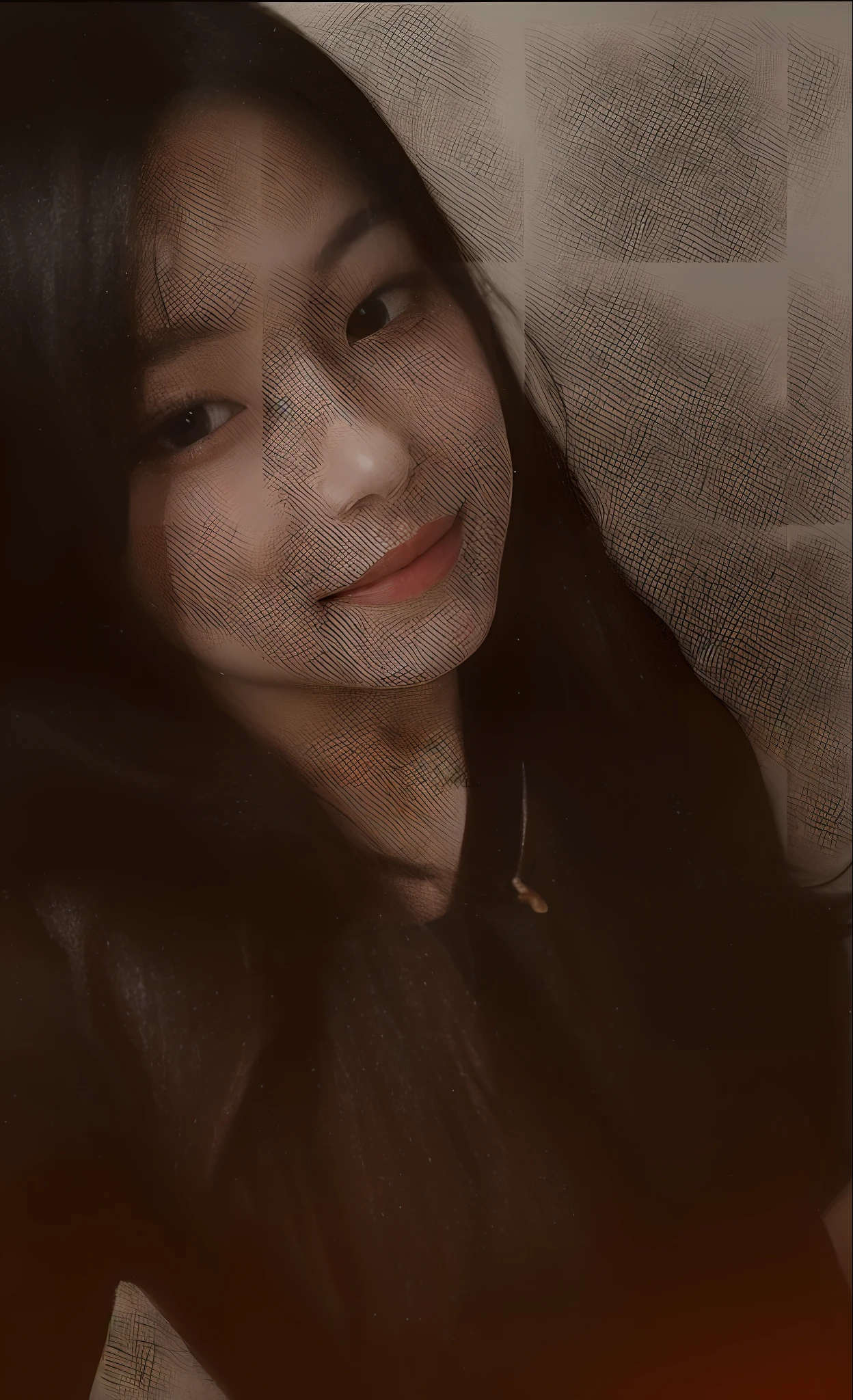 masterpiece, best quality, 8k, , raw photo, absurdres, award winning portrait, smile, smile, solo, night, neon, idol face, violaceaess, gardeniass, delicate girl, upper body, DSLR, looking at viewer, candid, sophisticated, youthful, thin arms, professional lighting, film grain, chromatic aberration, (detailed eyes and face:1.0), (bokeh:1.1)