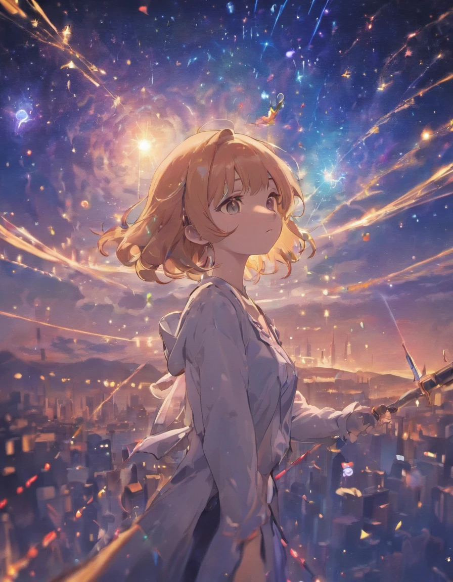 constellations, Cat, Wonder, Fantastic, extremely detailed,8k wallpaper, masterpiece, best quality, ultra-detailed, best illumination, best shadow