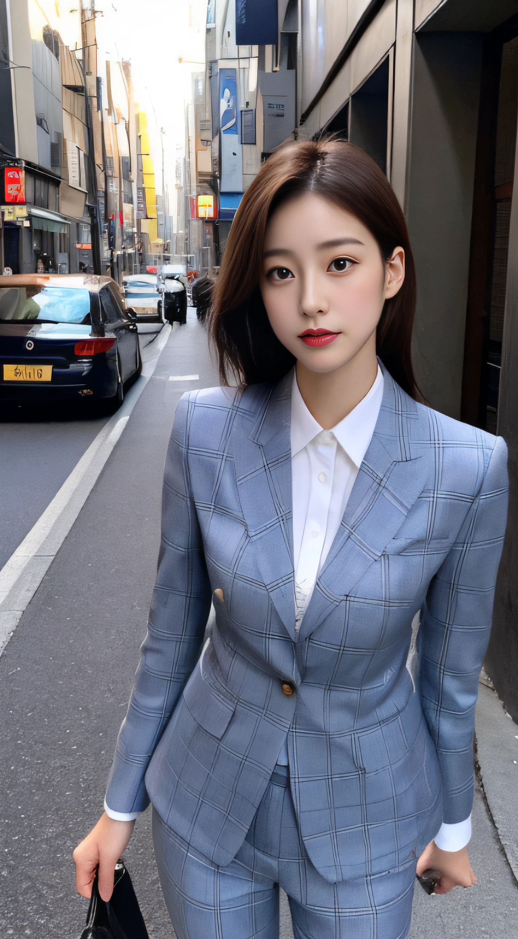 Tall and slender beauty、Beauty in suits、Colossal tits、undershirt、Cool beauty、Career woman、Japan beauties、modeled、tiese，the street