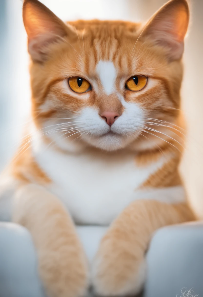 orange cat sci-fi