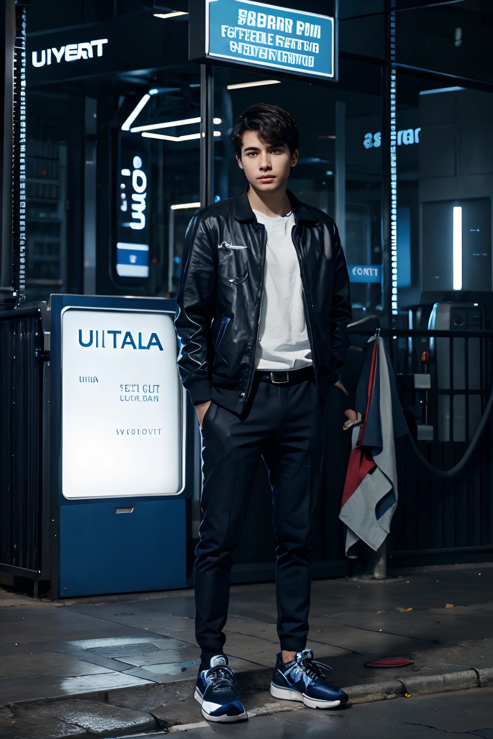 Chain background smart boy ultra cyber pump matching face original face