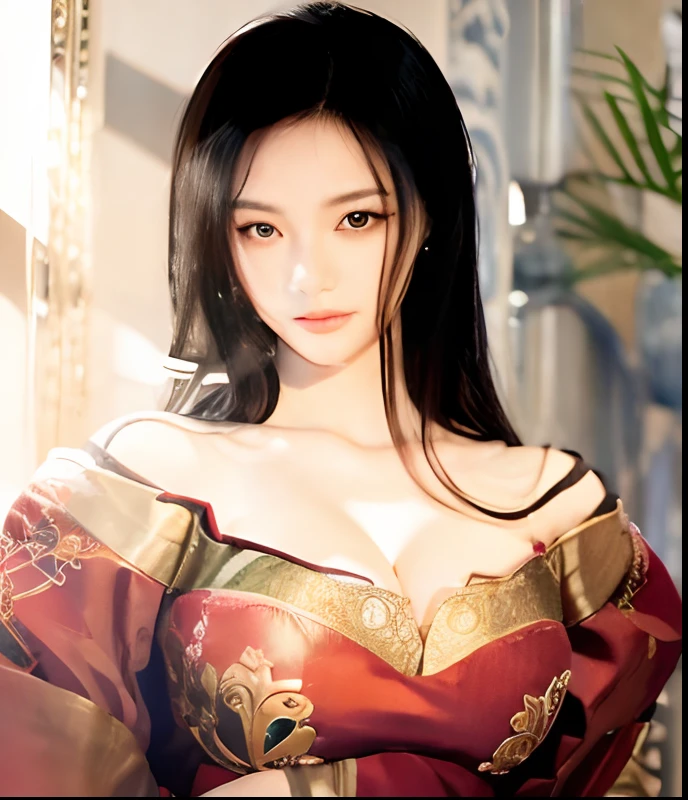 15 year old girl，exquisite facial features，（Front focus），Surrealist portraits of women by David Hockney and Alphonse Mucha，((super huge tits))、((The upper body is naked))、( Big breasts exposing cleavage)、Fake sleep、((captivating posture))、Fantasyart，(((blue short hair)))、((Sexy embroidered red and black bondage outfit))、((Exquisite red and black corset，sexy embroidery embroidery))、((Sexy bondage、Exquisite red and gold corset，Less embroidery on the fabric))、Sexy embroidery is beautifully embroidered on a sophisticated black and red bondage dress，Decorated with exquisite bondage garments and intricately embroidered jewelry，photographyrealism，动态照明，art  stations，poster for，Volumetriclighting，The facial details are particularly rich，4K&#39;&#39;，((Colossal tits))、Contains diamonds， ,boobs 1 girl, In the darkness of the night, deepshadow, low pitch, cow boy shooting,(official outfit:1.4), Eyes confused and seductive，