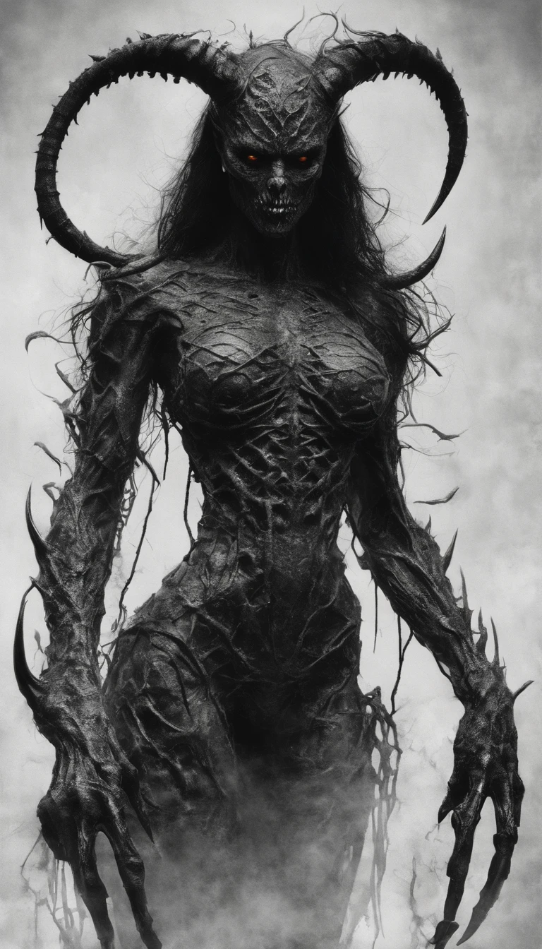 (carnage:1.5),(beautiful female model:1.5), (demoness with Large horns:1.25),(1 super muscular succubus with flayed skin:1.5), (covered in thick muscle suit:1.5), (exposed perfect anatomy:1.5), high detail, best quality, masterpiece, finely detail, realistic skin texture, 85 mm art lens, f 1.2, sharp focus, 8 k high definition, insanely detailed, intricate,