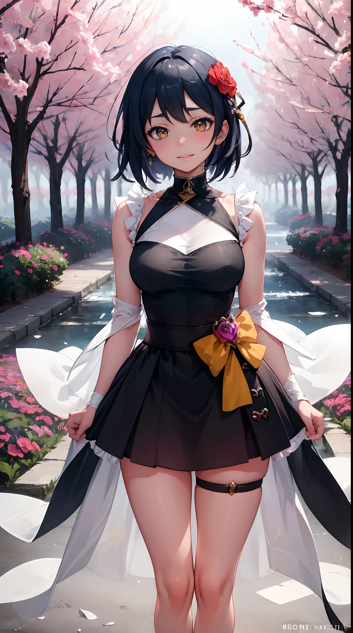 Kujou Sara | genshin impact, master-piece, bestquality, 1girls,25 years old, proportional body, proportional., Wedding Dresses, White Wedding Dress, Long skirt, wedding, ,bara, Standing in the middle of a flower garden, outdoor, wedding, The sky is beautiful, In a paradise of love and happiness........................................................, The bride wears a Japanese dress and a seductive smile........................................................, The passage of time stops at theirs........................................................, On this wedding day of love and happiness........................................................, Bright and beautiful flowers, Holding it in her hands symbolizes the envelopment of love........................................................, Love and friendship through the transmission of flowers, In a paradise of love and happiness........................................................, A bride in a yukata wearing a masika........................................................, It is a form of beauty and elegance........................................................, Show your spouse your heart......................................................., In a paradise of love and happiness........................................................, Kochikugisa is the tree of new beginnings........................................................, And their love and affection....................................................., And suck a lot of love........................................................, Flowers represent love and peace........................................................, In a paradise of love and happiness........................................................, View viewers from the front., Thigh strap, Head tilt, bored, 10, 10, HD, slight smile,