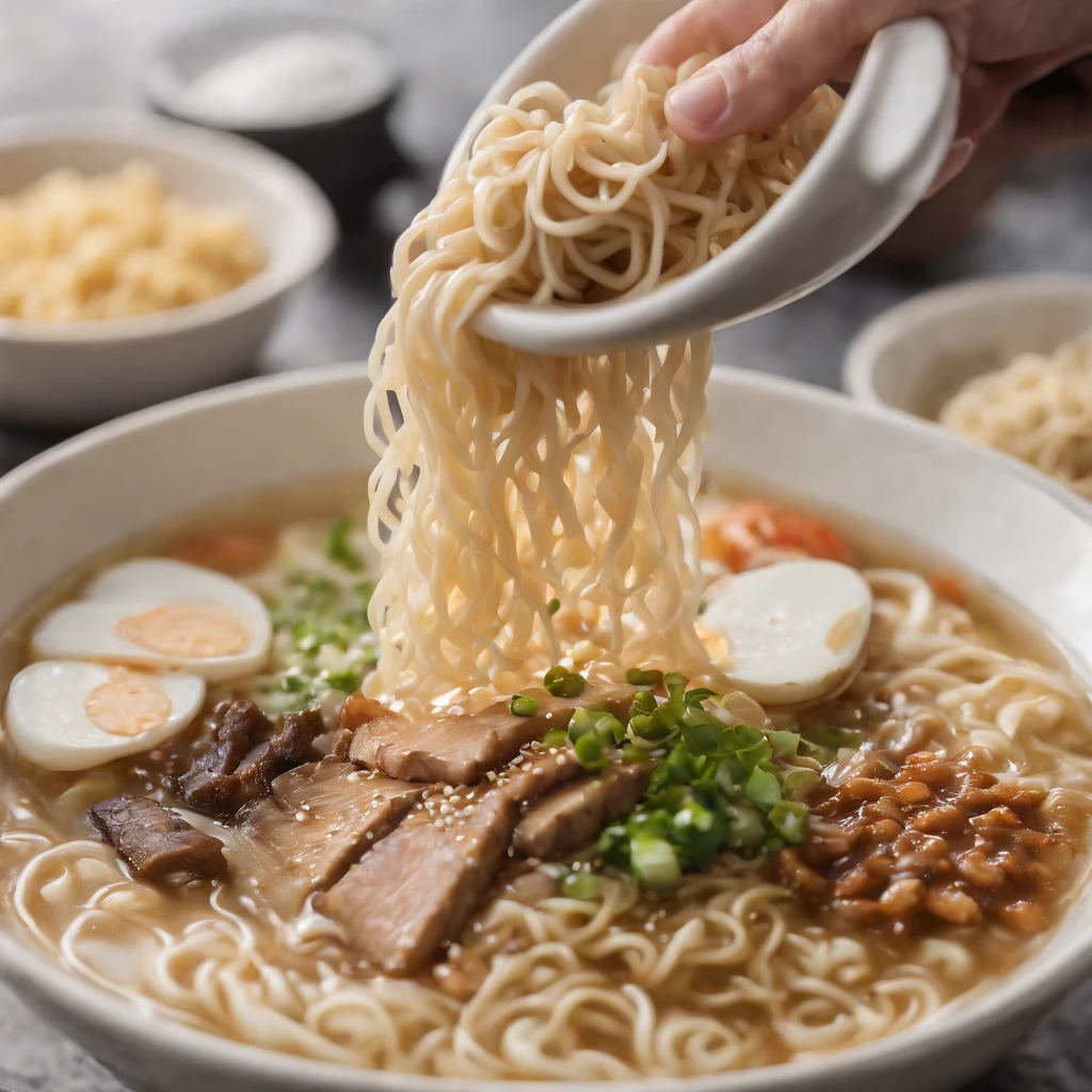 ramen, promotional photo, intricate details, hdr, cinematic, adobe lightroom, highly detailed