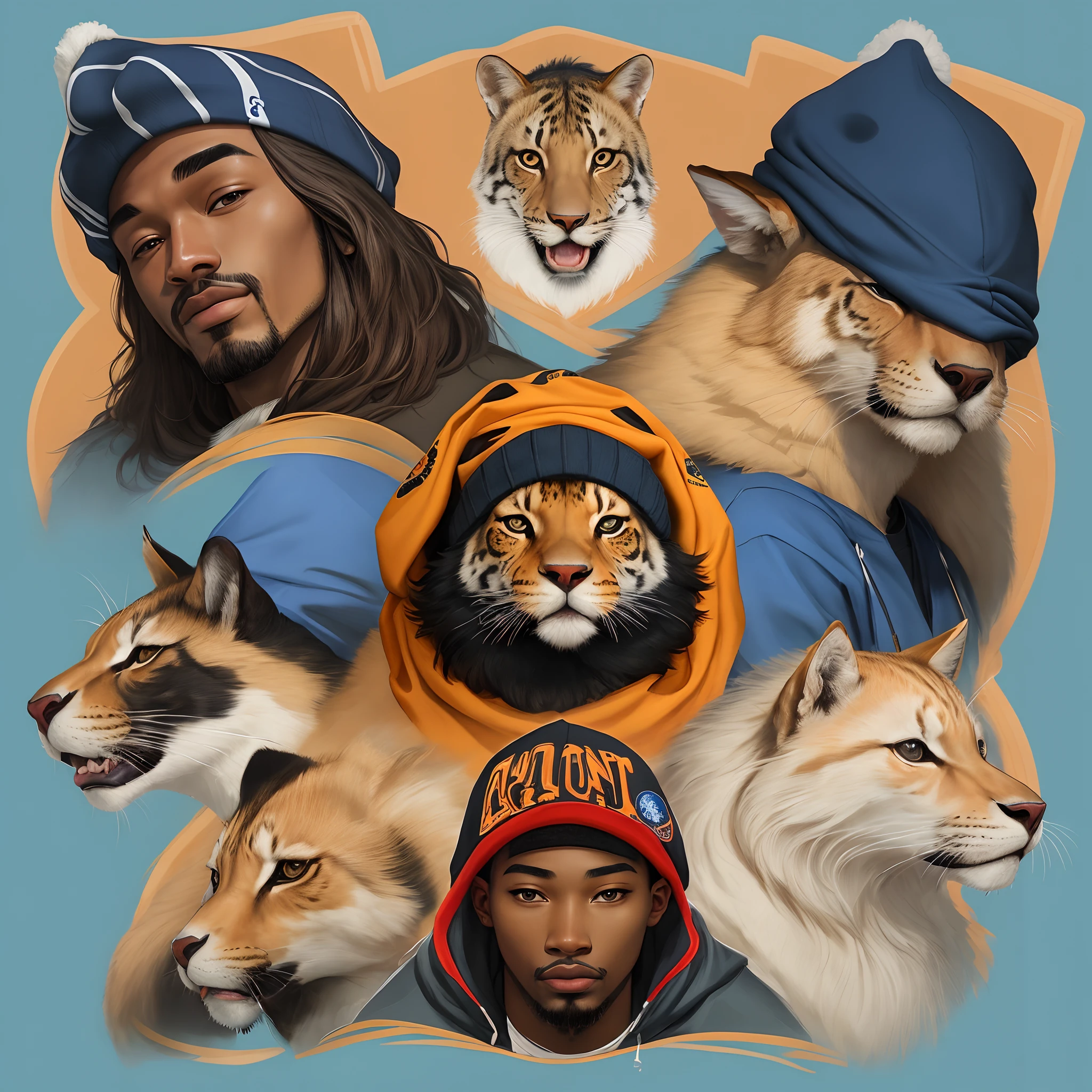 Animal durag logo