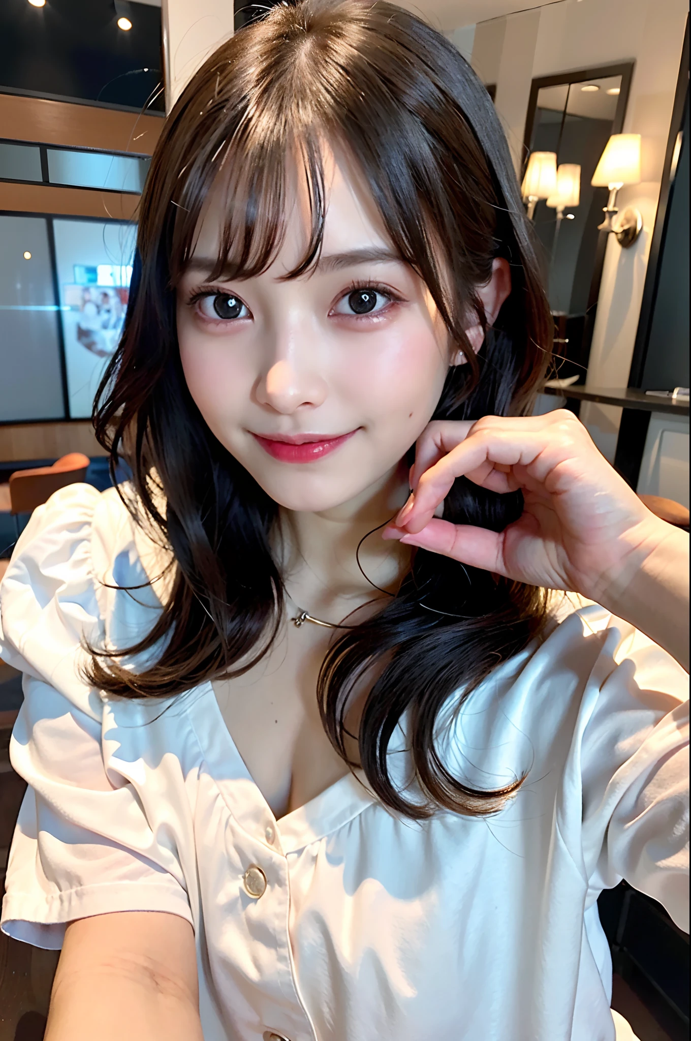 ((Highest quality, 8K, RAW Photos, masterpiece :1.3)), (Realistic、Photorealistic:1.37)、Very detailed、Ultra-high resolution, (Professional Lighting), alone, 1 female, alone, Seeing the viewer, Japanese, Beautiful and elaborate face, Shining Eyes, (Slim waist :1.3), Fine and beautiful skin, Skin Texture, bikini, Beautiful Face, Lip details,Silky beautiful hair、Brown Hair、smile、orgasm、Female dog