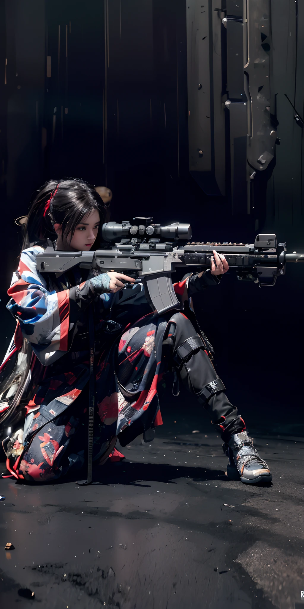 ((Best quality)), (Masterpiece)), (Details:1.4), Beautiful cyberpunk woman image,hdr,HighDynamicRange),Ray tracing,NVIDIA RTX,Super resolution,Unreal 5,Subsurface scattering,PBR Texture,Post-processing,Anisotropic filtering,Depth of field,Maximum clarity and sharpness,Many-Layer Textures, Albedo and specular maps, Surface coloring, Accurate simulation of light-material interactions, Perfect proportions, Octane rendering, Two-tone lighting, Wide aperture, Low ISO, White balance, Rule of thirds, 8K raw data, Otherworldly