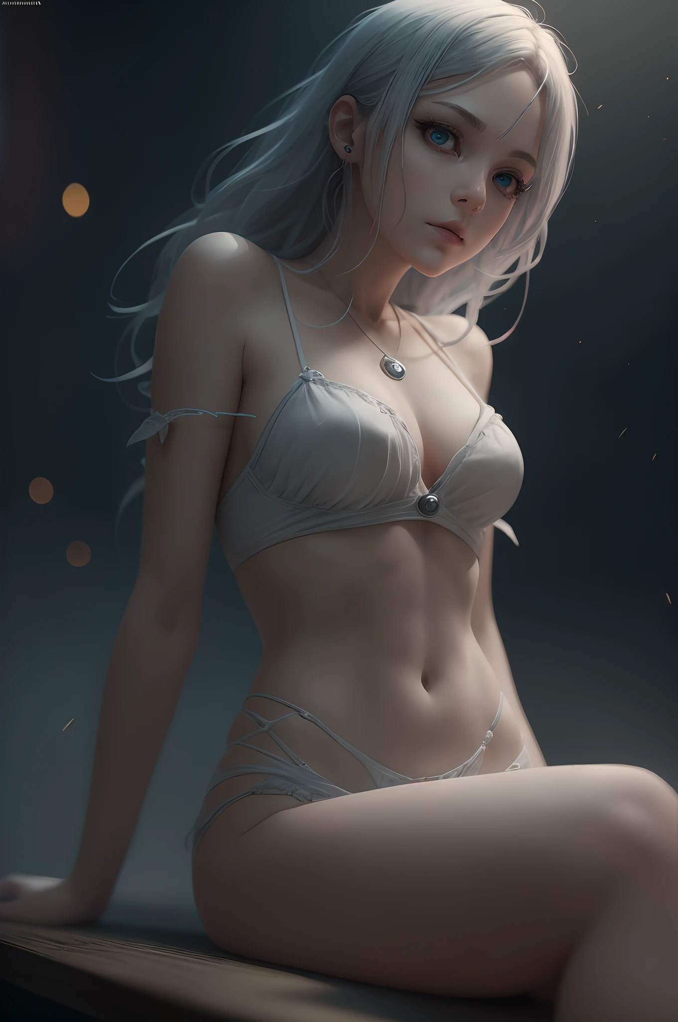 (extremely detailed CG octane render 8k wallpaper), photography by Annie Leibovitz, half rotten cute goddess undead ghost, pin-up style, dynamic action angle, (((modelshot action photo))), photorealistic, photorealism, film, studio lighting, detailed skin, ultra realistic, bokeh, sharp features, cute detailed, cinematic, intricate detail, sitting — ar 9:16 --auto --s2