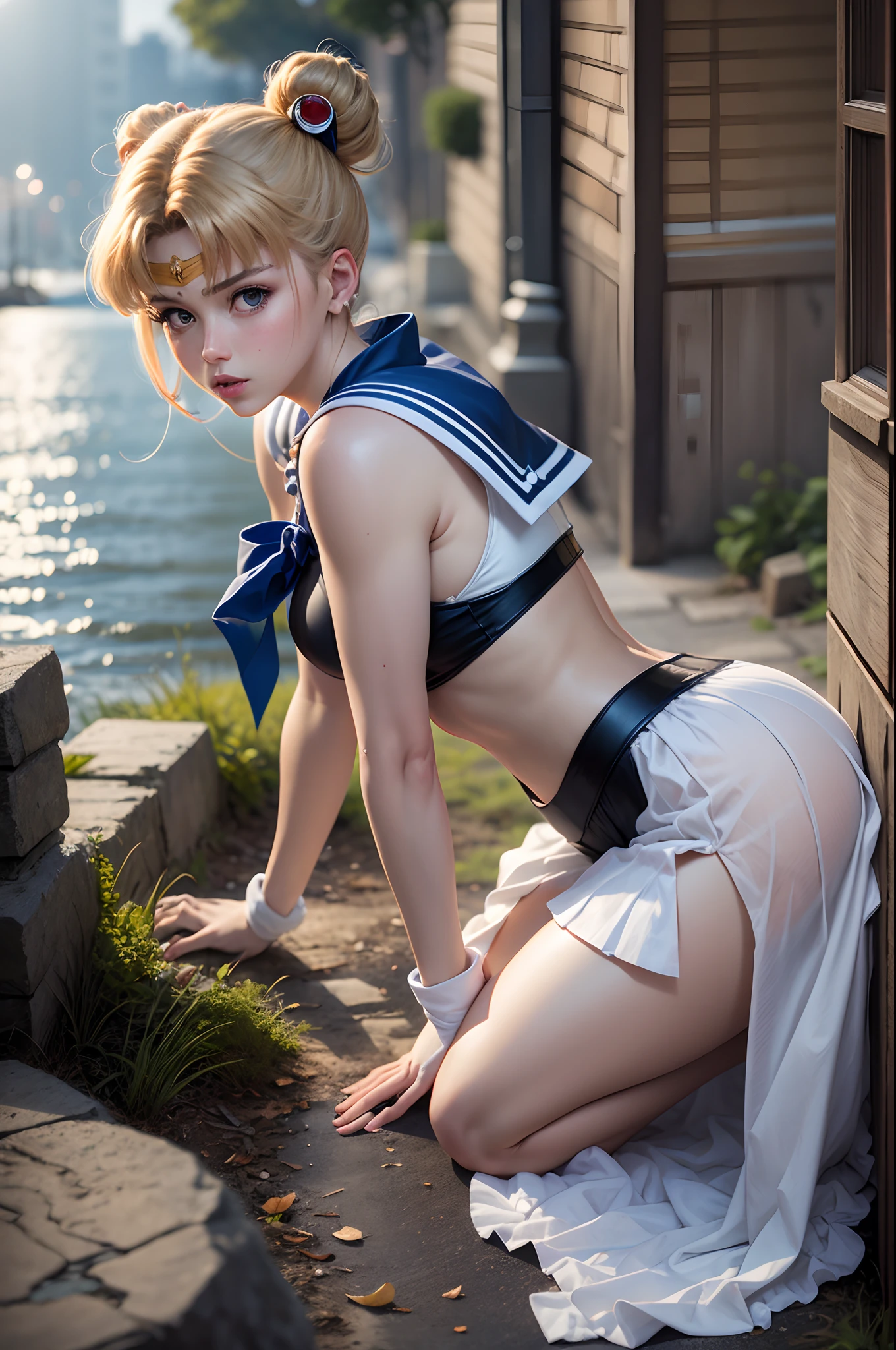sailor moon realistic Photo ultra HD, cinematographic imagen --auto --s2