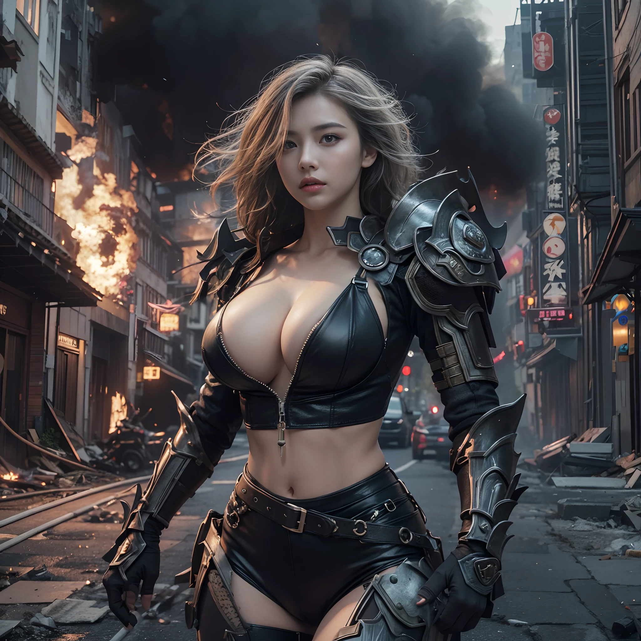 ultra gigantic tits、Chest valley、Skin revealing