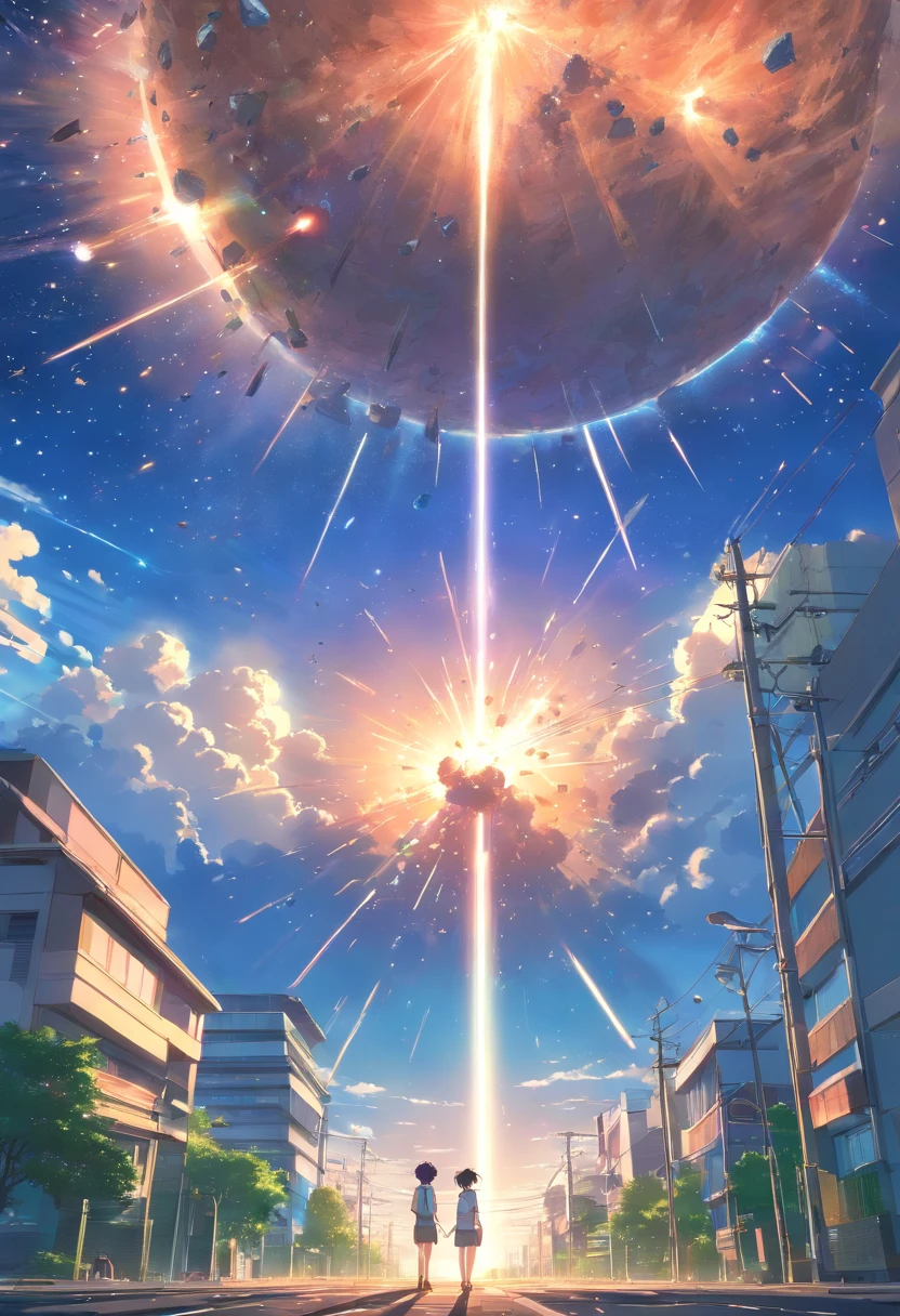 Meteorites hit Earth