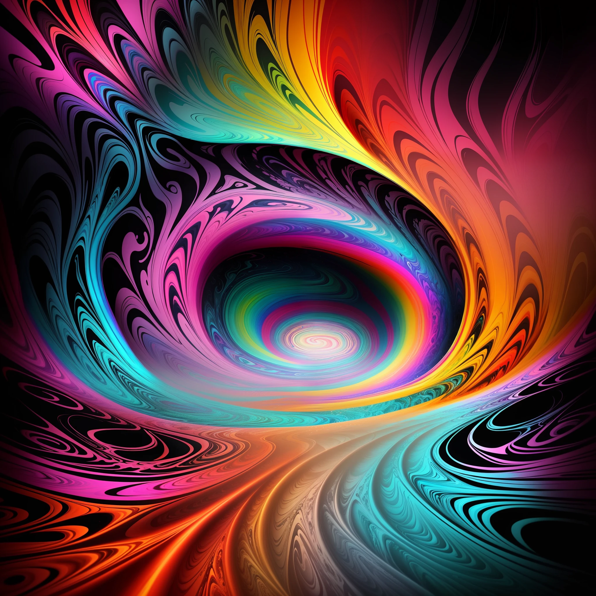 (Psychedelic painting of a deer standing in front of a colorful swirl), ((multiple antlers, stag, big head)), bright colors, thick lines, waves, multiple layers, foreground, perspective, fractal Thunder Dan Mumford , Dan Mumford and Alex Gray style, psychedelic surreal art, surreal psychedelic design, dream art style, illusion psychedelic art, infinite psychedelic waves, inspired by Cyril Rolando Rolando), realistic ripple structure, psychedelic art style, psychedelic art, psychedelic illustration -- V6