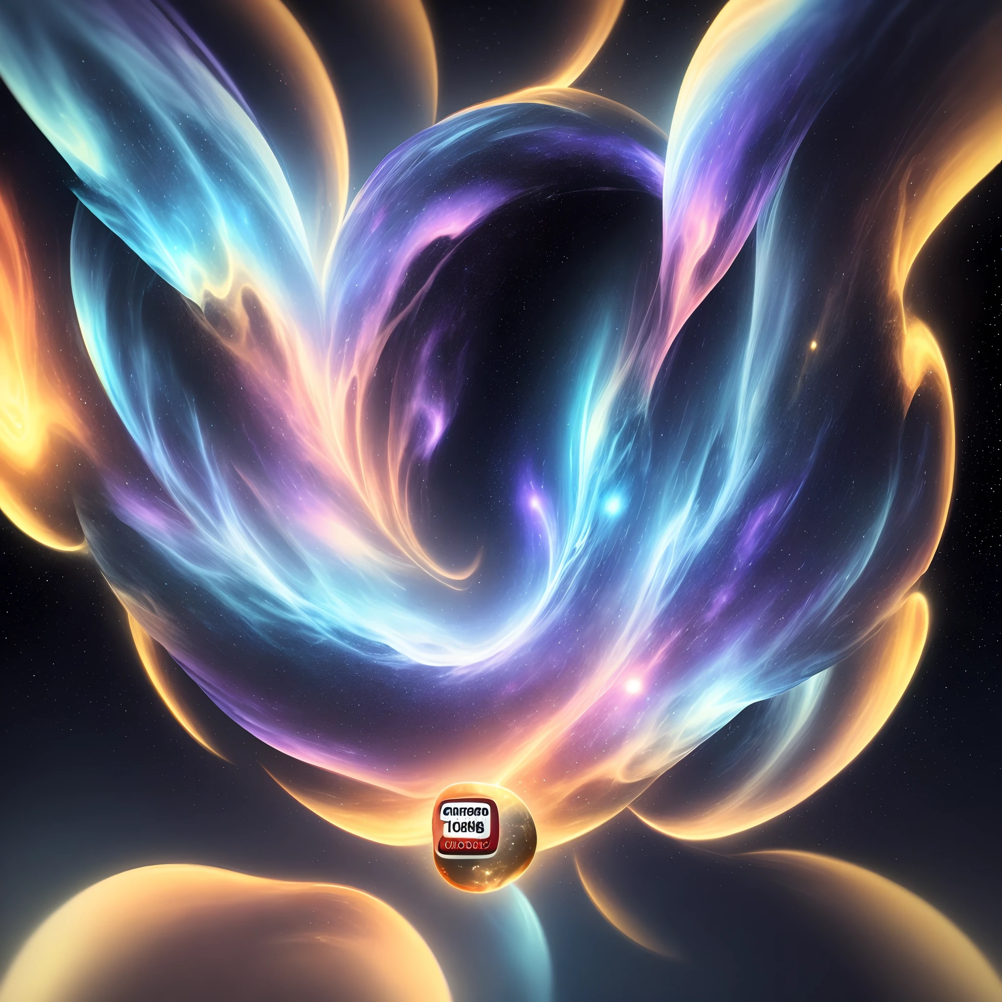 YouTube logo, galaxy,