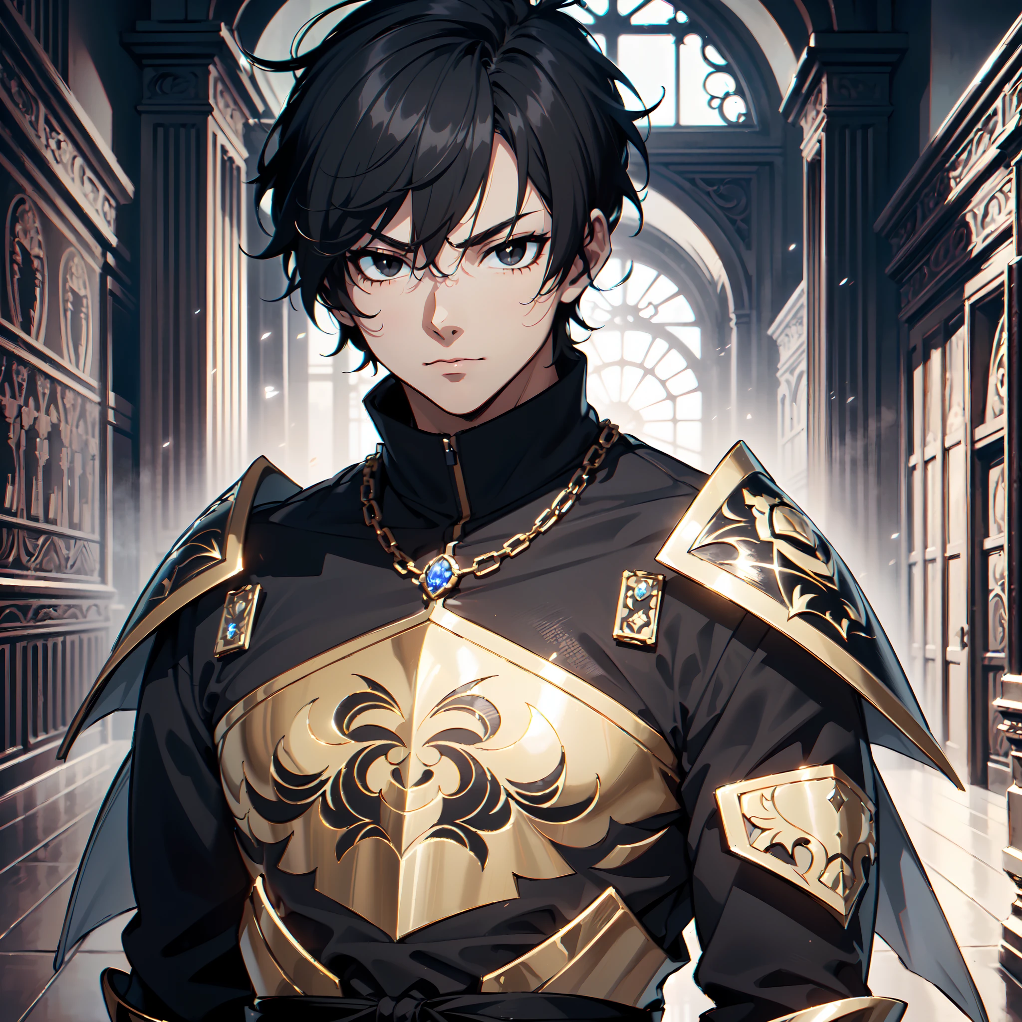 128K Ultra High Definition,
128K Ultra High Quality,
128K Ultra High Resolution,
Best Definition,
Best Quality,
Best Resolution,
Perfectly Detailed,
Perfectly Designed,
Extremely Detailed,
Extremely Designed,
Hyper Detailed,
Hyper Definition,
Hyper Quality,
Hyper Resolution,
Masterpiece,
(((Anime))),
Body Shot,
(((Boy))),
Handsome,
Muscular Body,
(((Black Short Hair))),
(((Black Eyes))),
(((Hyper Detailed & Perfectly Designed With Ultra High Quality Engravings & Jeweled Ninja Armor))),
(((Inside Of Medieval Royal Palace Background Scenery))),