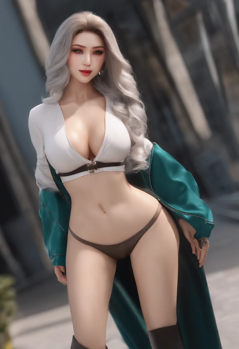 ((Best quality, 8k, Masterpiece :1.3)), 1girl, Pretty woman with emphasizing slender abs :1.3, (random hairstyles, Huge breasts :1.2), Casual outfit :1.2, Indoor, Ultra-detailed face, Detailed eyes, Double eyelid