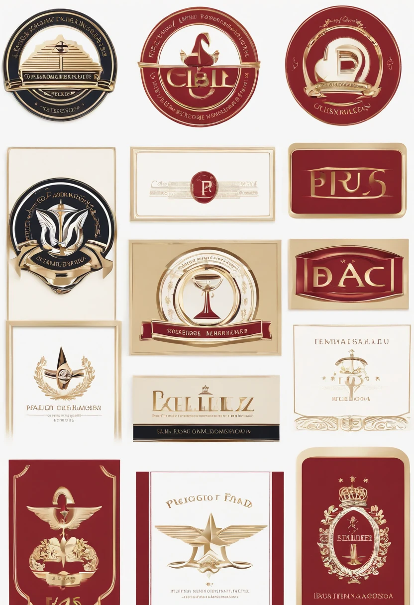 design de logotipo, a palavra estilizada "PAULO" fica no centro de um design elegante e moderno, Its clean lines and bold curves creating a sense of power and purpose. A color palette is simple, with a focus on deep red and metallic accents. This logo represents a company dedicated to innovation, progresso, and excellence. --v 4