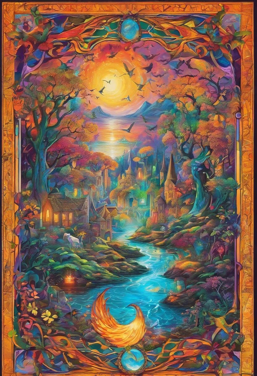 A candle that casts a mysterious luminous spell， Dream rainbow forest, Vibrant colors, Ethereal lighting, detailed foliage, Magical atmosphere, enchanting scenery, Fantastical Atmosphere, Shine brightly, A wisp of magic, Ethereal creatures, Enchanted tree, glisteningstream, Radiant energy, Mysterious symbol,  otherworldly landscape, Swirling mist, Charm in the air, Engaging moments, A mesmerizing spectacle, ethereal essence, Magical spells, mystical aura, mesmerizing charm, Fascinated bystanders, transcendent experience, Magical whirlpools, Hidden secrets, Whimsical creatures, Vibrant charm, enchanting atmosphere, Ethereal melody, radiant beams of light, outworldly colours, A joyous celebration in nature, Charming nymphs, supernatural power, Pulsating energy, enchanting spell, Fantasy realm, Transcendental experience，The candle melts，The wax core is a beacon，Represents light and direction，The hand of the person who climbs up on the wax wall reaches for the wax core，Represents the spirit of never giving up，No matter what you encounter, you will never give up on what you are looking for