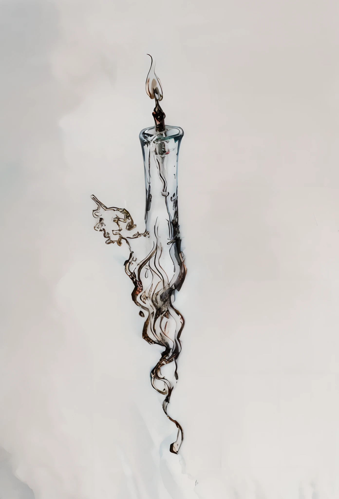 The candle melts,The wax core is a beacon,Represents light and direction,The hand of the person who climbed the wax wall reached for the wax core,Represents the spirit of never giving up,Whatever you come across, You never give up what you're looking for,Fantastic background