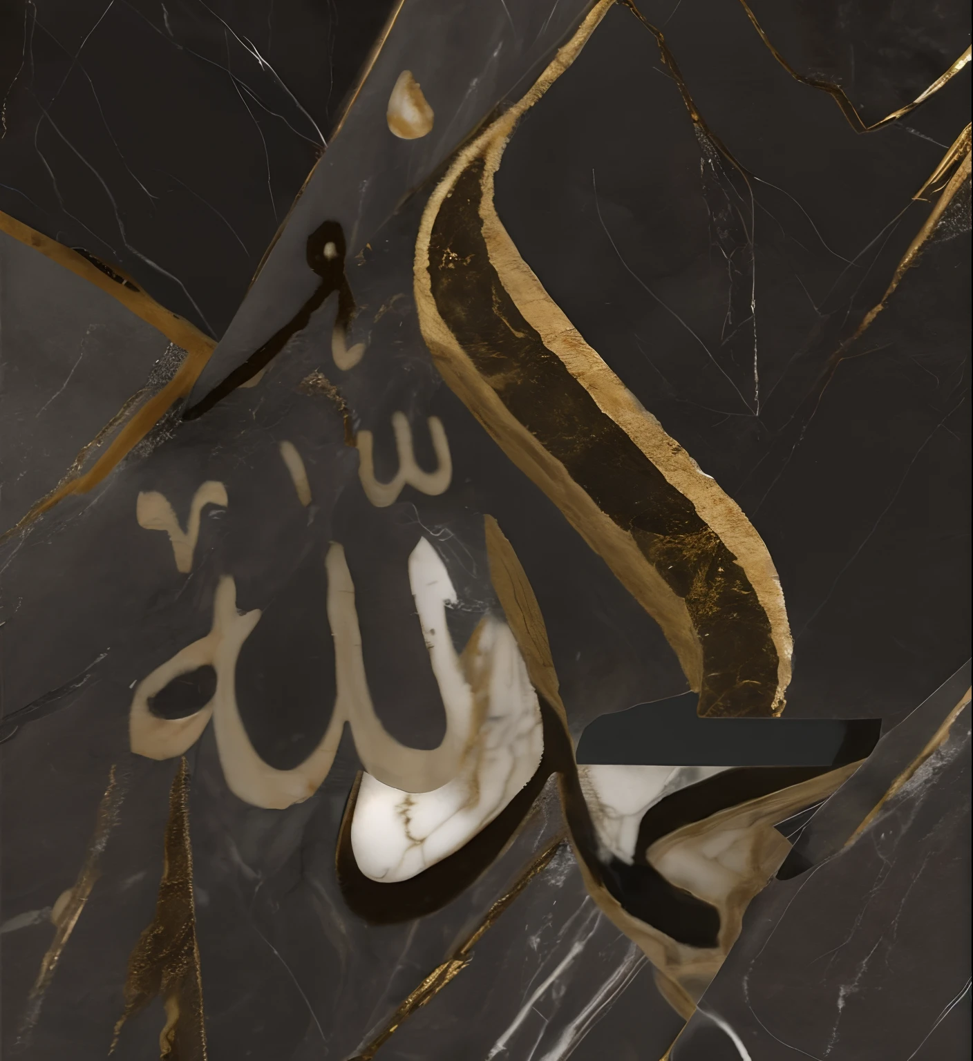 marble texture, black gold